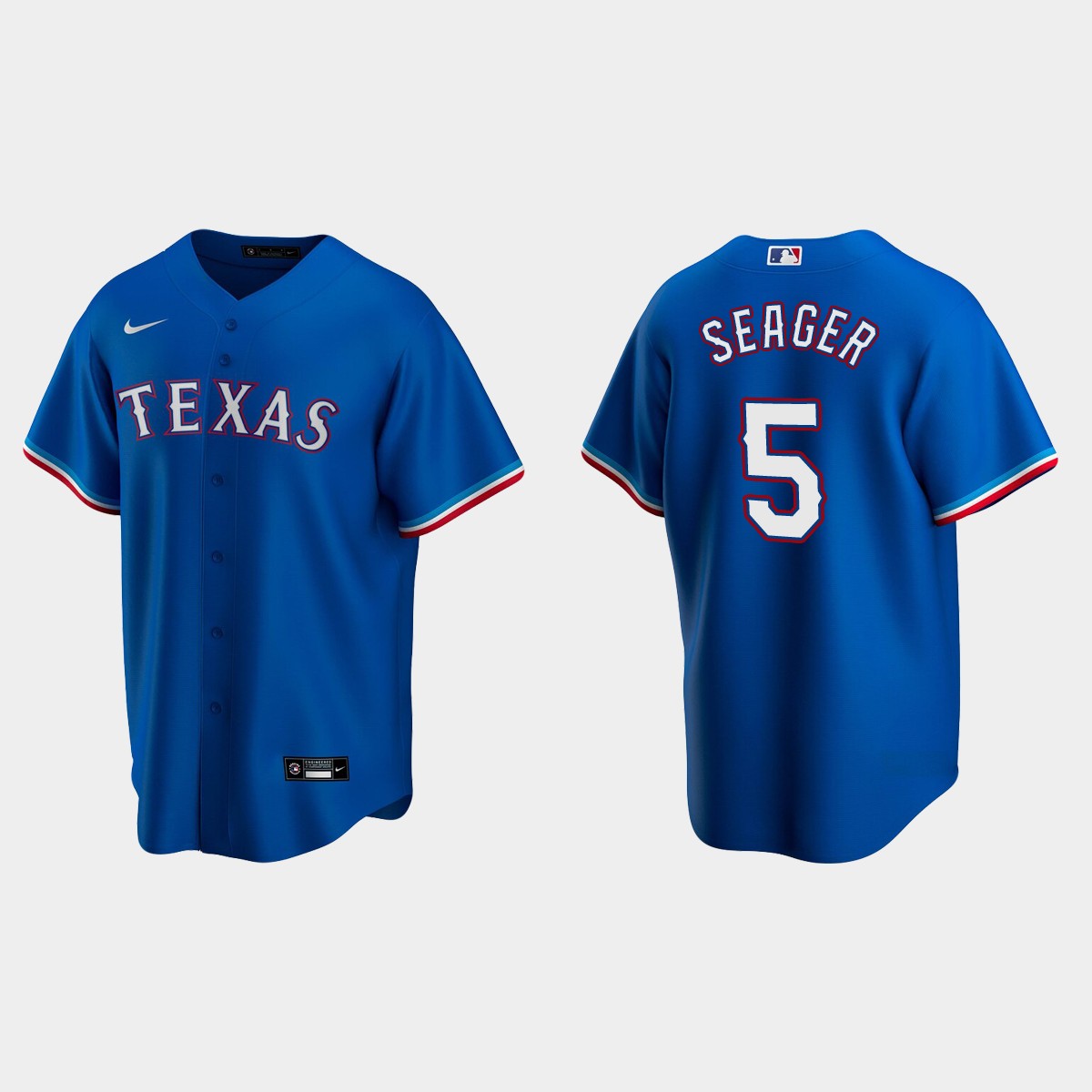 Texas Rangers Corey Seager Alternate Jersey - Royal