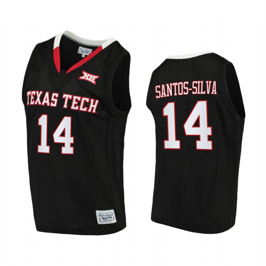 Texas Tech Red Raiders Marcus Santos-Silva Black 2020-21 Alumni Limited  Jersey
