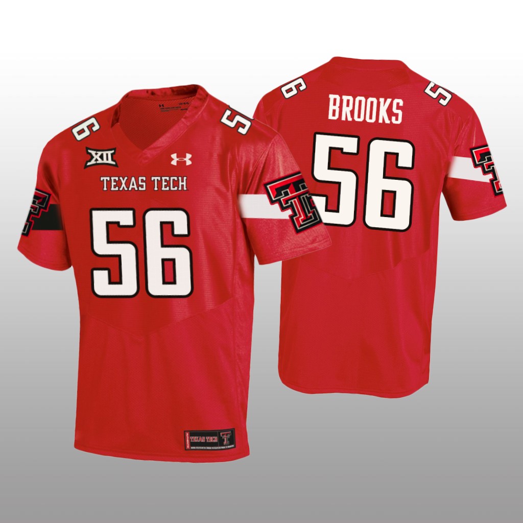 Texas Tech Red Raiders Red 2020   Jordyn Brooks Jersey