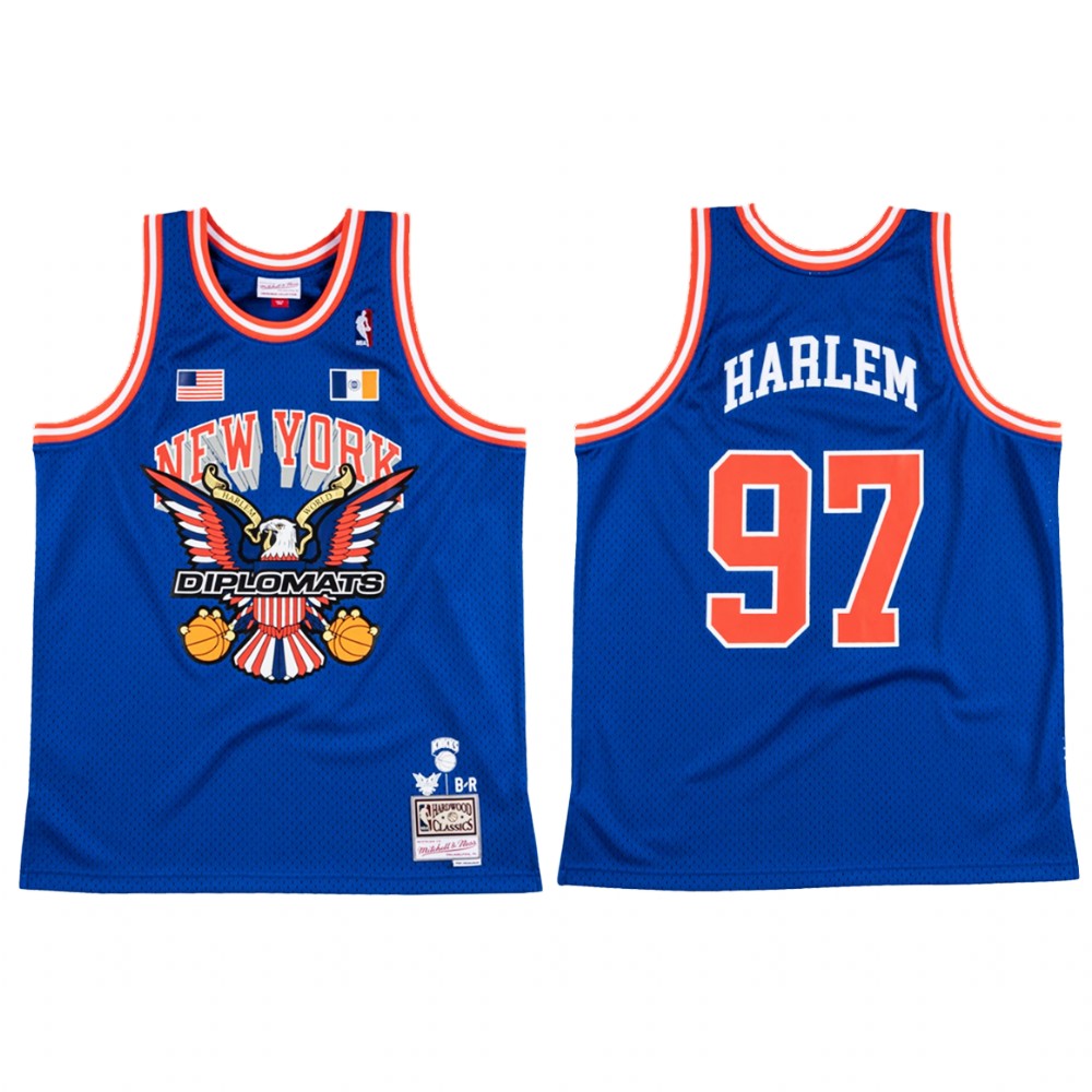The Diplomats X New York Knicks Harlem #97 Blue Jersey Limited Edition