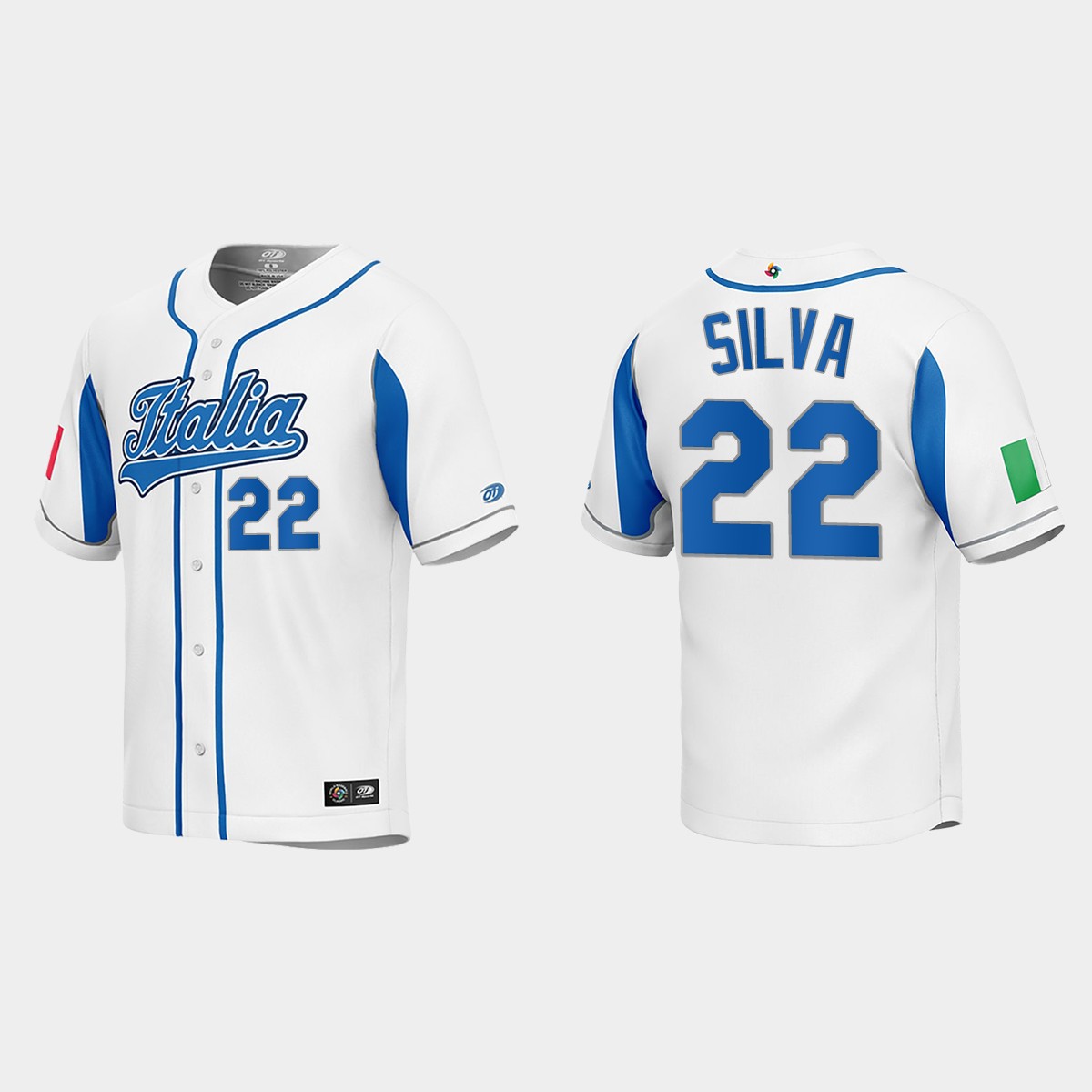 Tiago da Silva Italy  2023 World  Classic Jersey - White