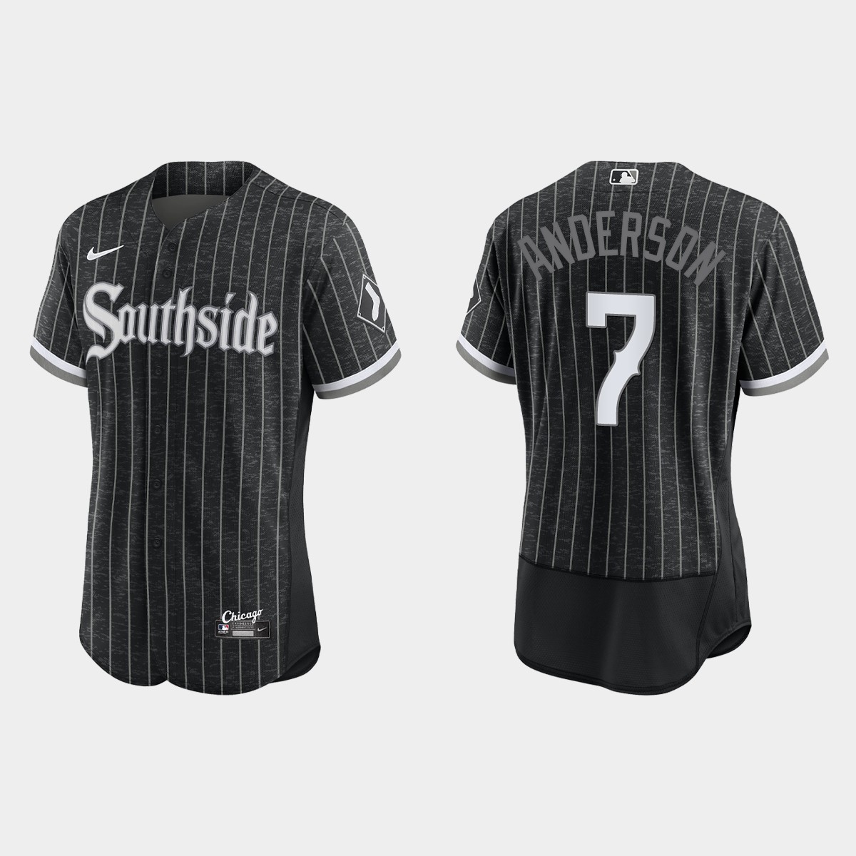 Tim Anderson Chicago White Sox 2021 City Connect Jersey - Black