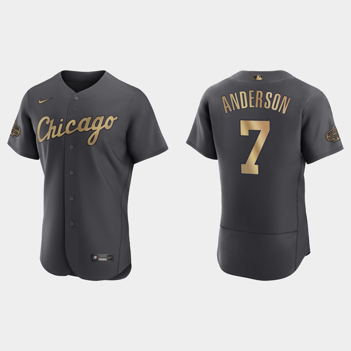 Tim Anderson Chicago White Sox 2022 MLB All-Star Game Jersey - Charcoal