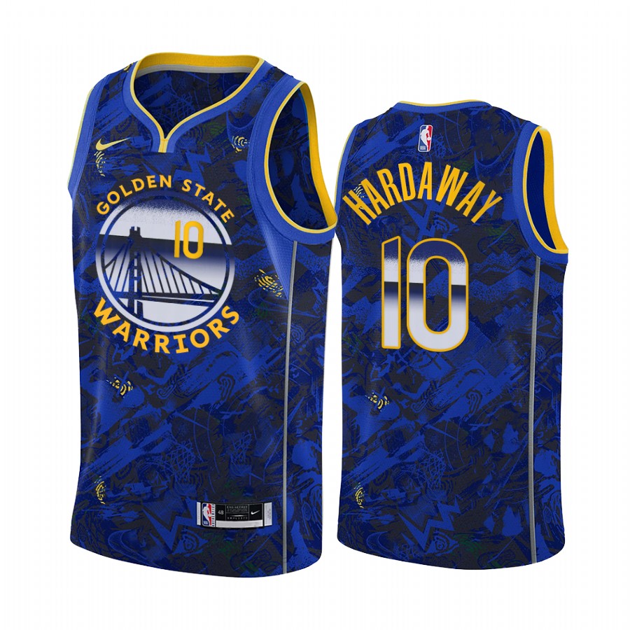 Tim Hardaway Golden State Warriors Select Series Royal Jersey Camo