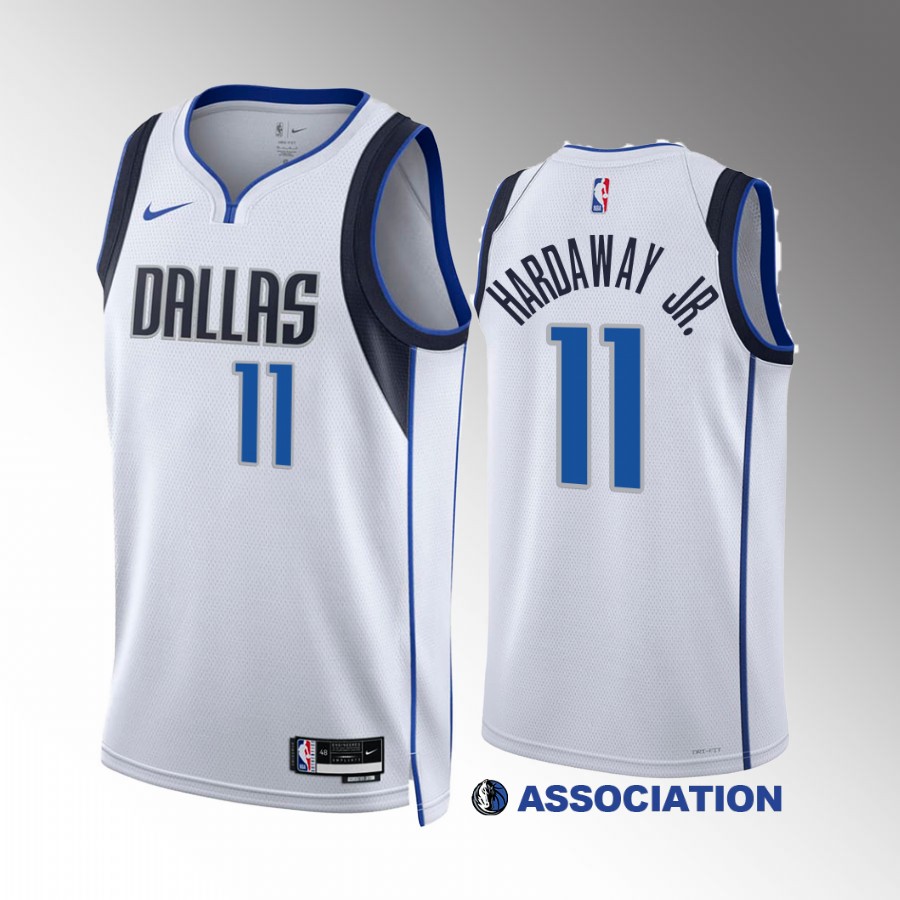 Tim Hardaway Jr. 2022-23 Dallas Mavericks White #11 Association Edition Jersey Swingman