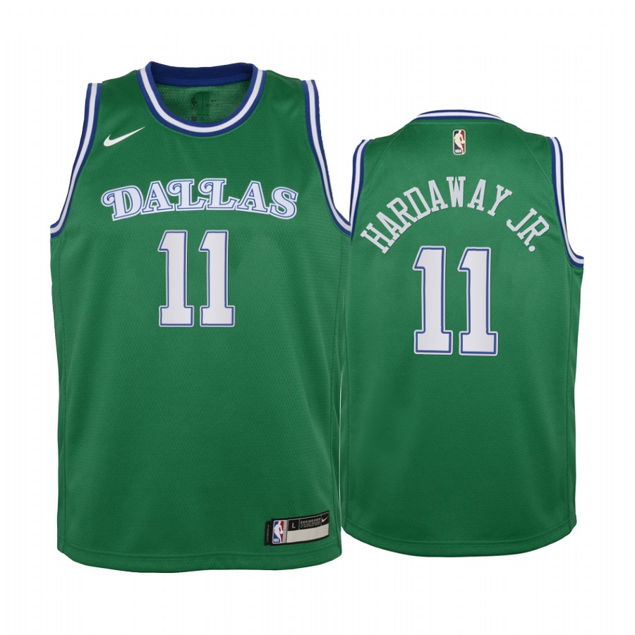 Tim Hardaway Jr. Dallas Mavericks 2020-21 City Edition Youth Jersey - Green