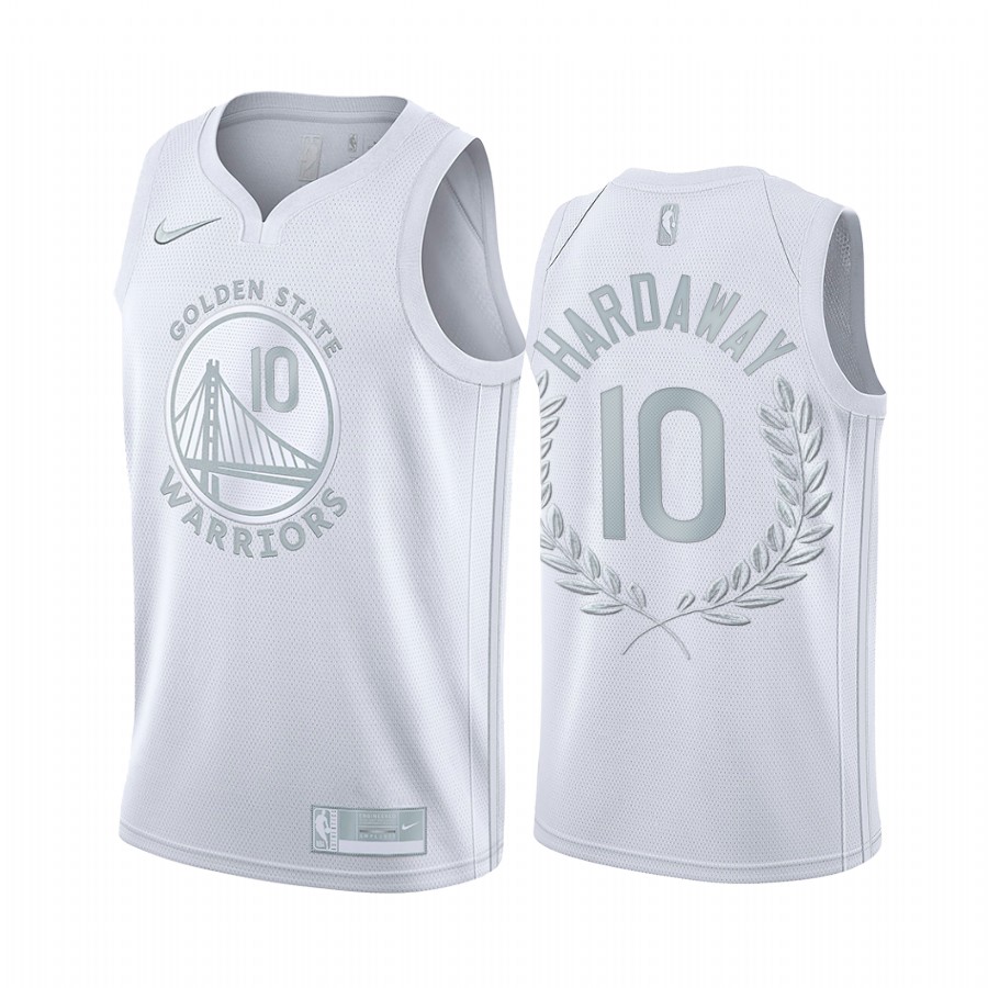 Tim Hardaway Naismith Memorial Hall of Fame 2022 Golden State Warriors White Jersey #10