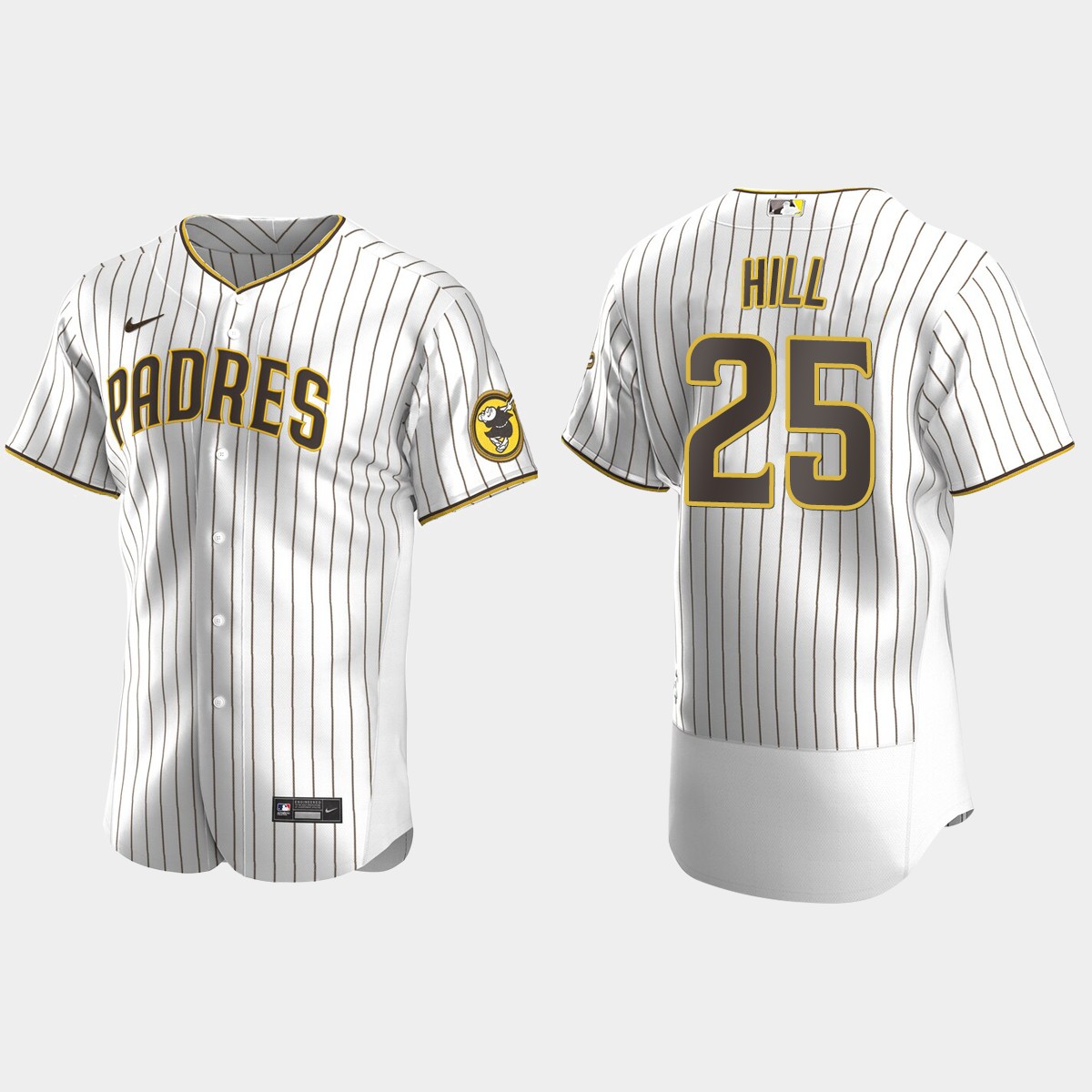 Tim Hill San Diego Padres Alternate Jersey - White Brown