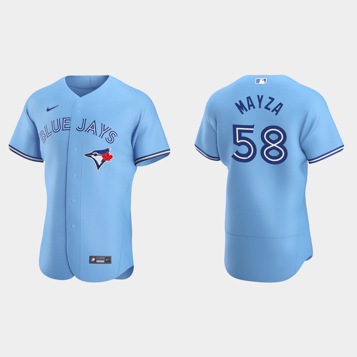 Tim Mayza Toronto Blue Jays Home Jersey - Powder Blue