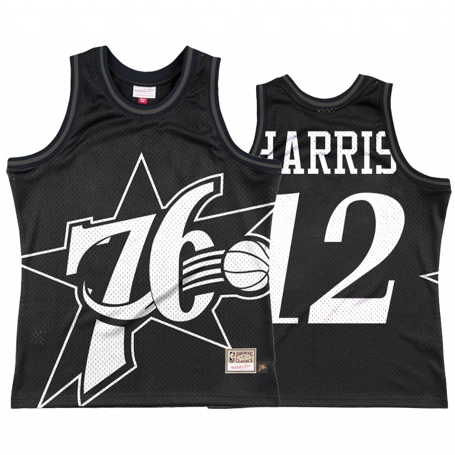 Tobias Harris #12 Philadelphia 76ers Big Face 3.0 Jersey Black