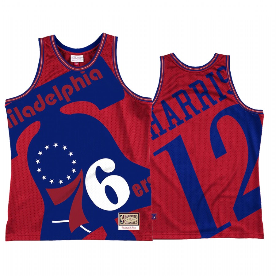 Tobias Harris #12 Philadelphia 76ers Blown Out Fashion Jersey Red