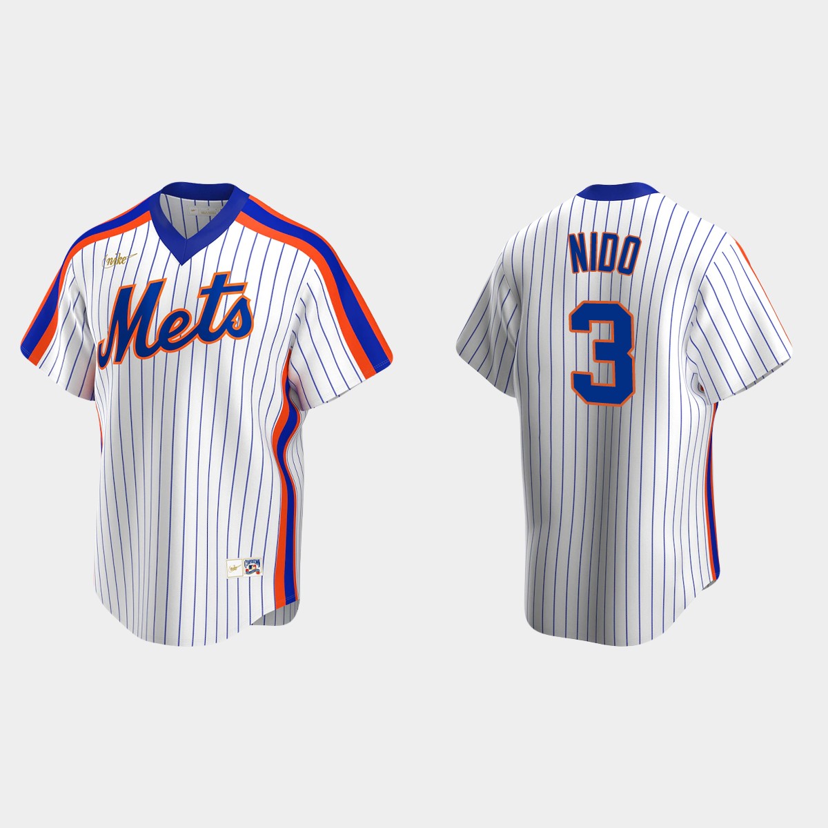 Tomas Nido New York Mets Cooperstown Collection Home Jersey - White