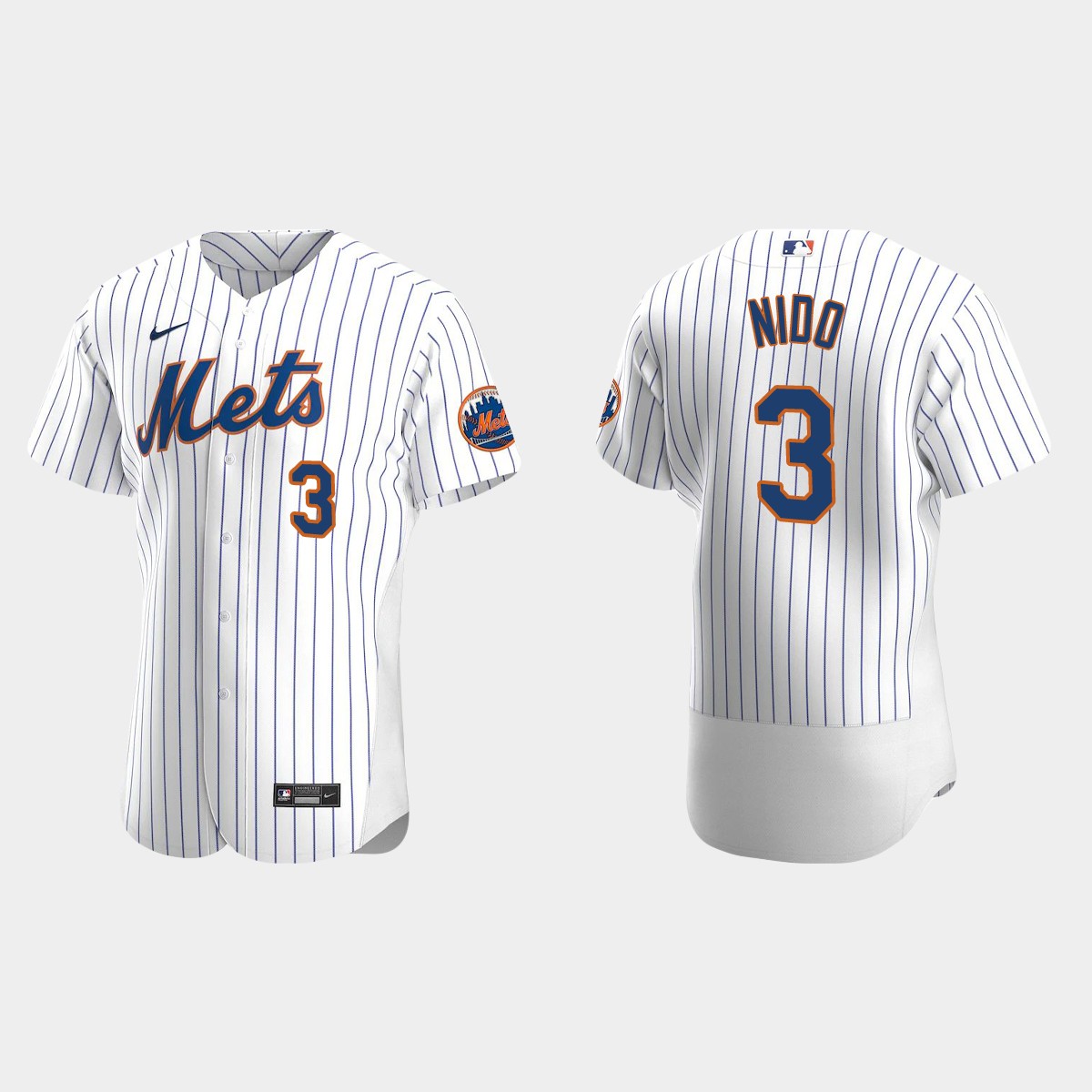 Tomas Nido New York Mets Home Jersey - White