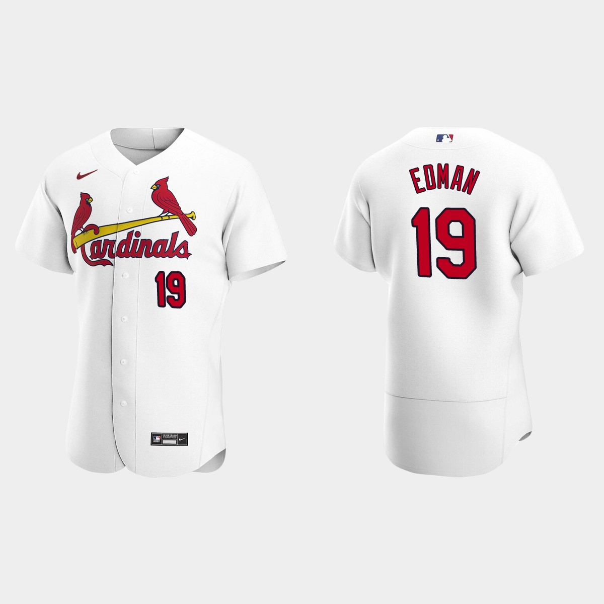 Tommy Edman #19 St. Louis Cardinals Home Jersey - White