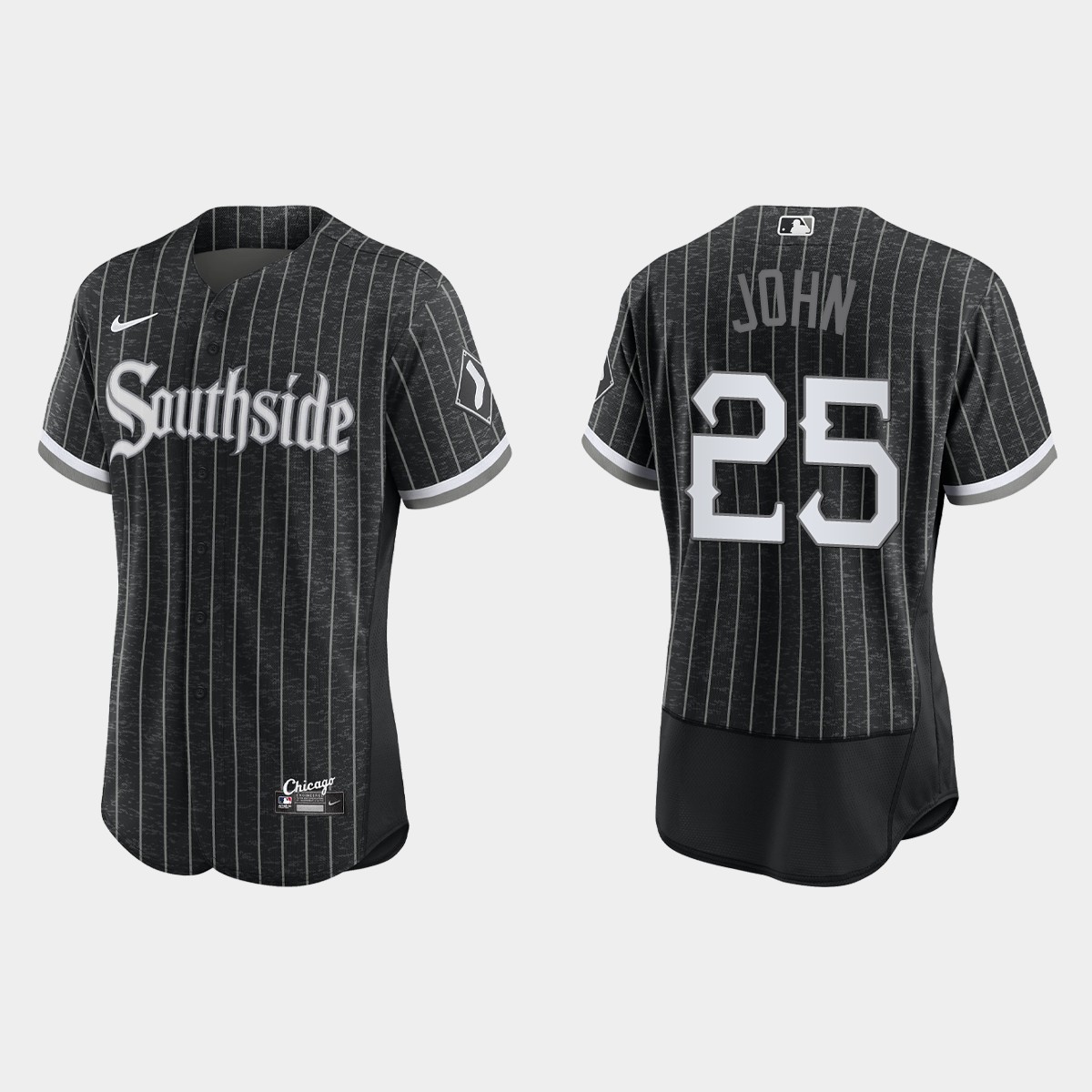 Tommy John Chicago White Sox 2021 City Connect Jersey - Black