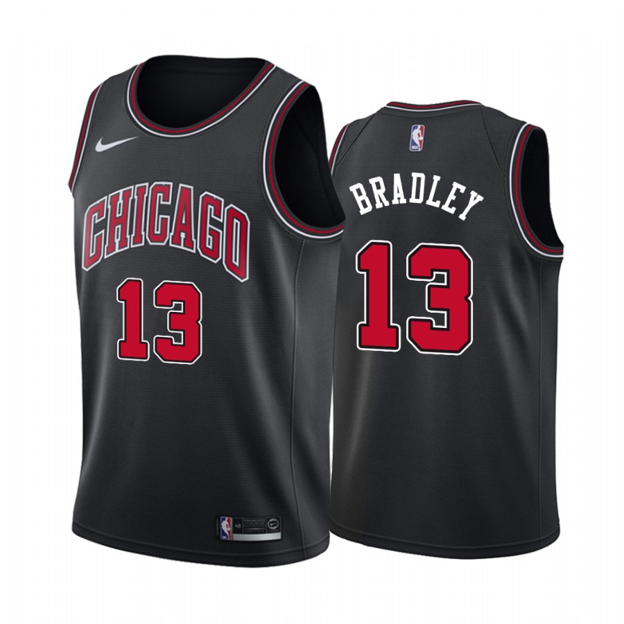 Tony Bradley Chicago Bulls 2021 Statement Edition Black #13 Jersey