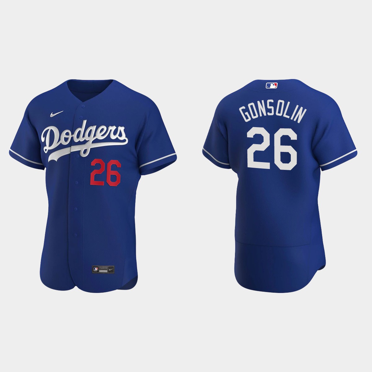 Tony Gonsolin #26 Los Angeles Dodgers Alternate Jersey - Royal