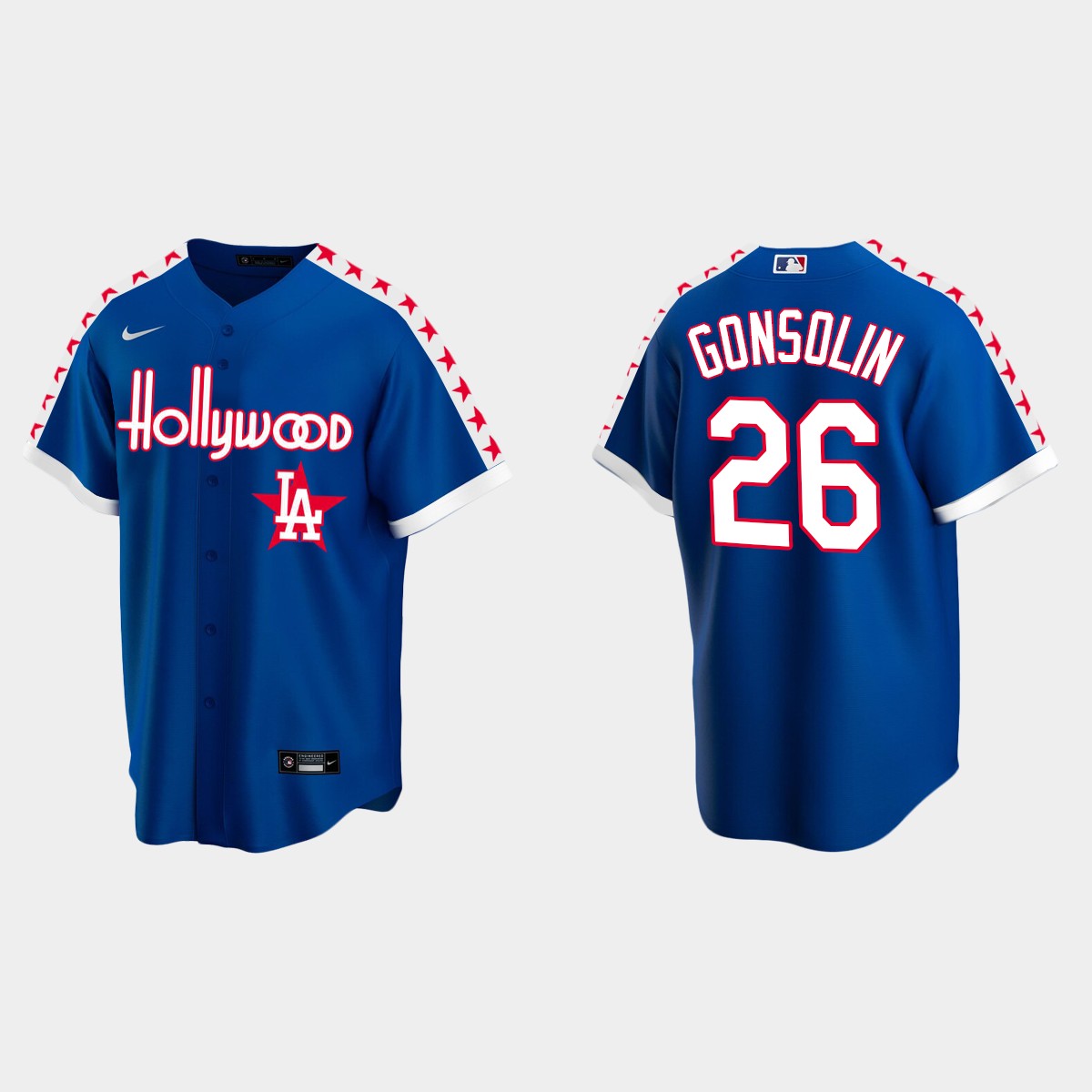 Tony Gonsolin Los Angeles Dodgers City Connect Special Edition jersey - Royal
