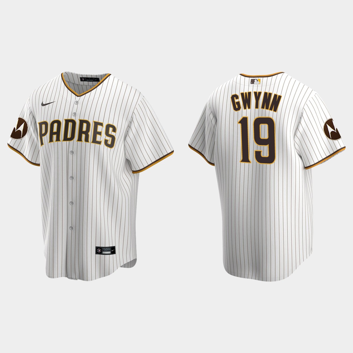 Tony Gwynn San Diego Padres 2023 Motorola Patch Jersey - White