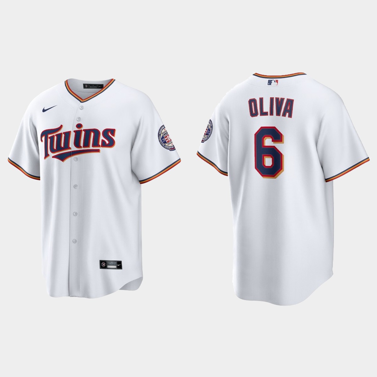 Tony Oliva Minnesota Twins 2022  Hall of Fame Induction Home Jersey - White