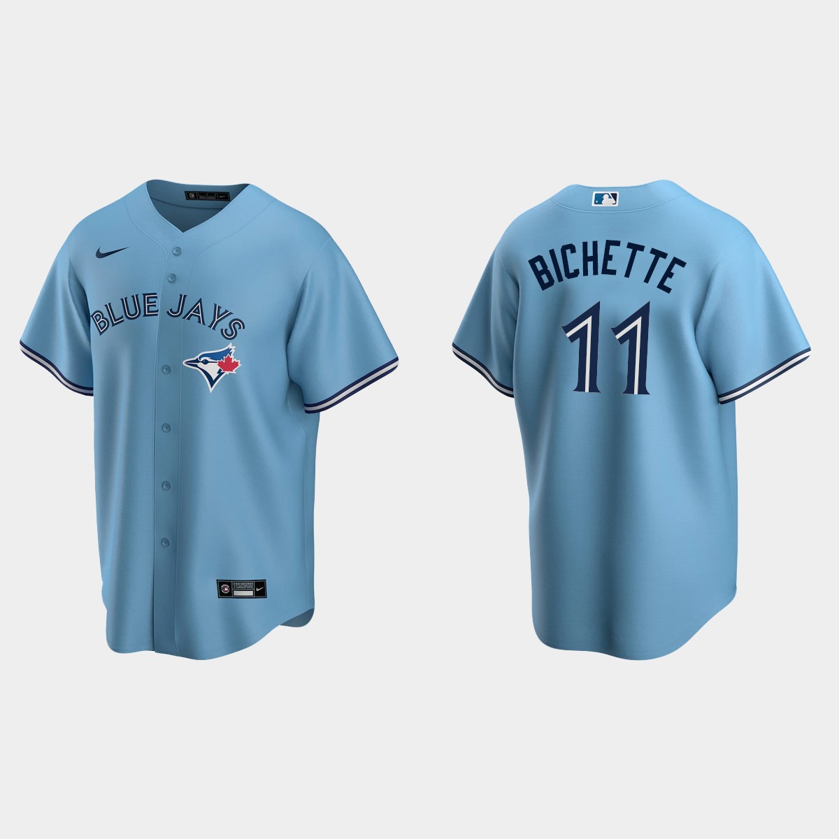 Toronto Blue Jays #11 Bo Bichette Powder Blue 2020 Alternate Jersey