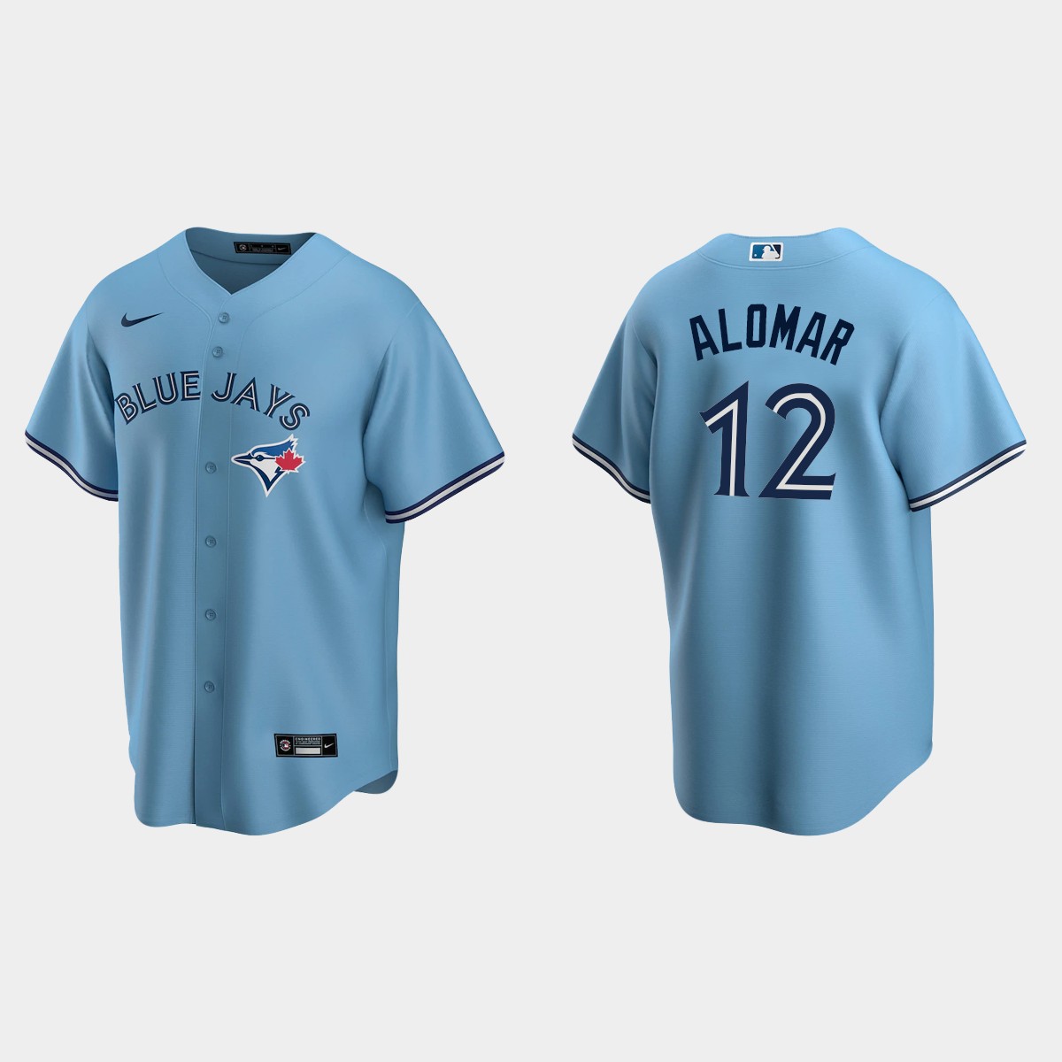 Toronto Blue Jays #12 Roberto Alomar Powder Blue 2020 Alternate Jersey