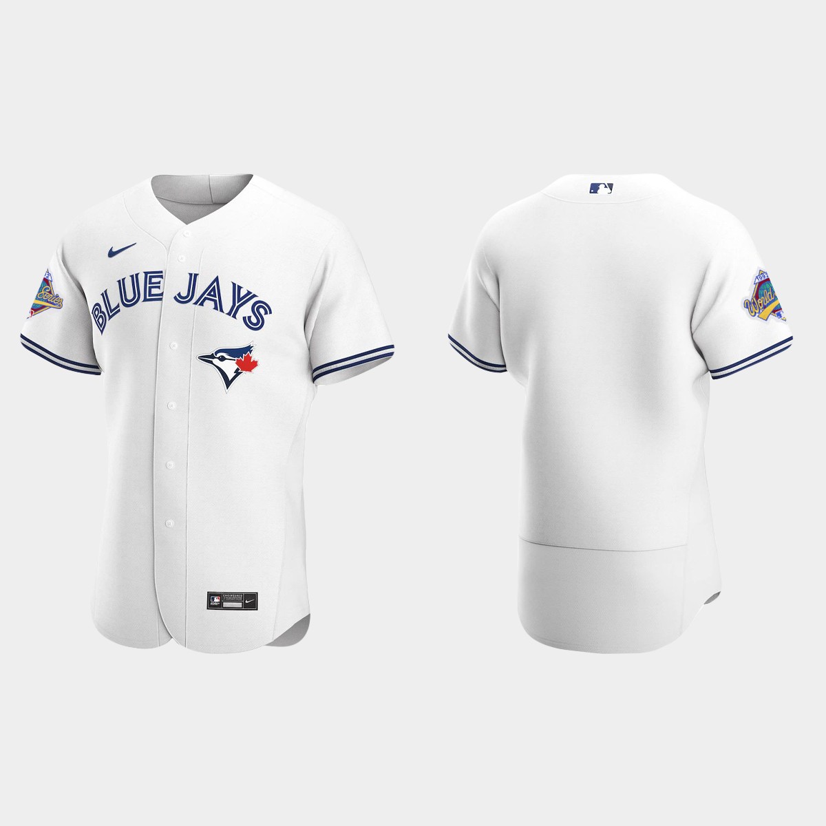 Toronto Blue Jays 1992 World Series Patch Jersey - White