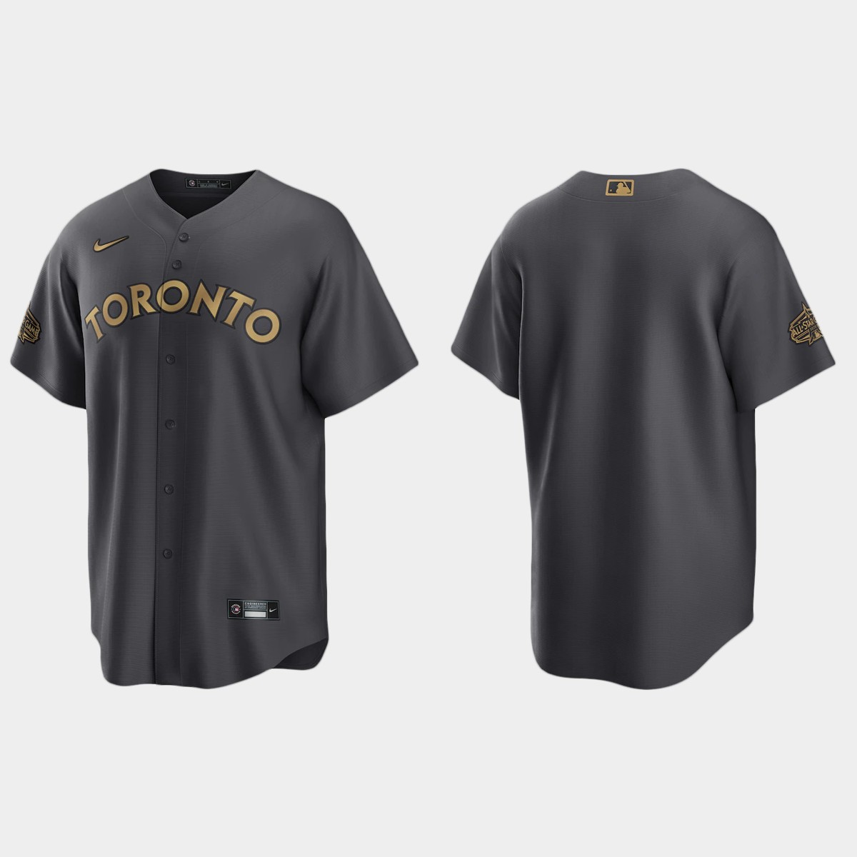 Toronto Blue Jays 2022 MLB All-Star Game Jersey - Charcoal