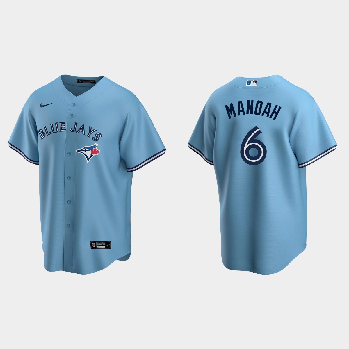 Toronto Blue Jays Alek Manoah Alternate Jersey - Powder Blue