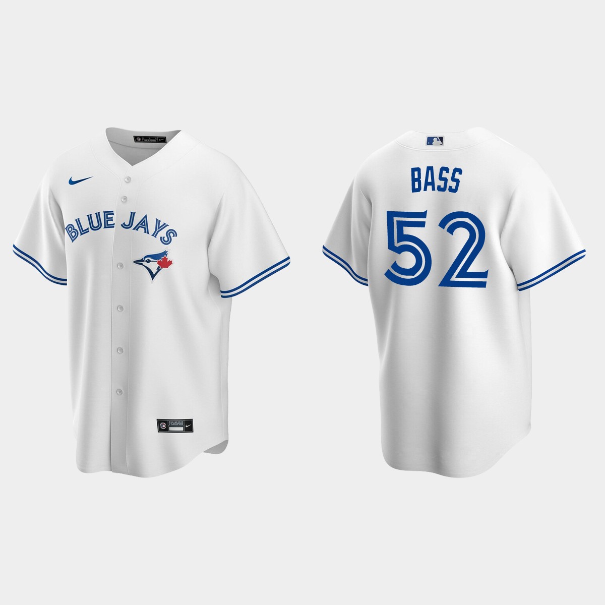 Toronto Blue Jays Anthony Bass Home Jersey - White