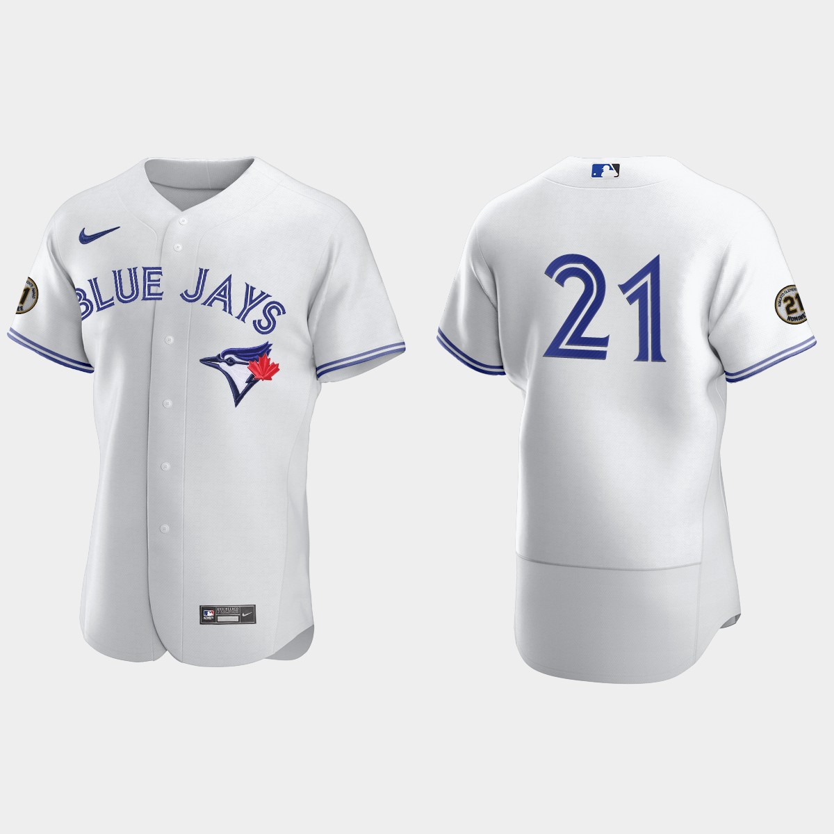 Toronto Blue Jays Roberto Clemente Day Jersey - White