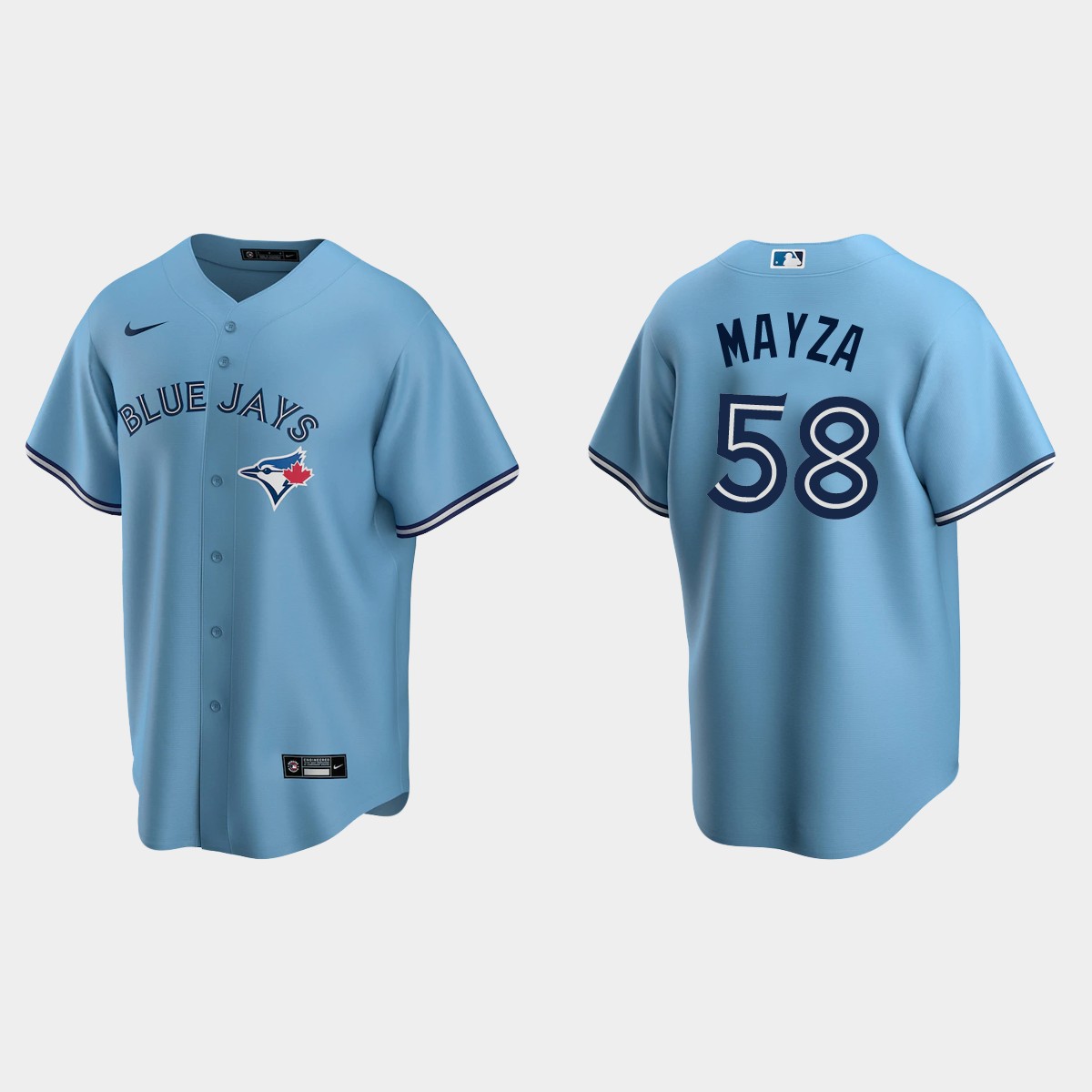 Toronto Blue Jays Tim Mayza Alternate Jersey - Powder Blue