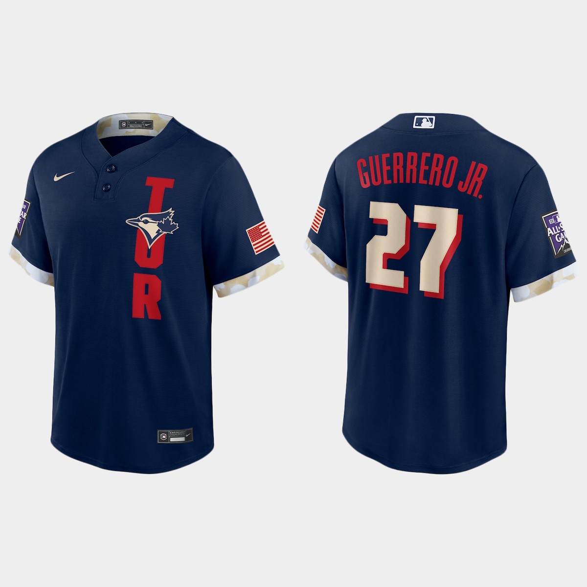 Toronto Blue Jays Vladimir Guerrero Jr. 2021 MLB All-Star Game Jersey - Navy