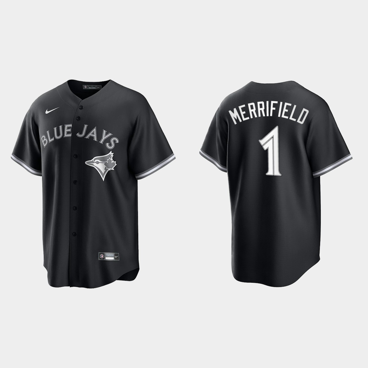 Toronto Blue Jays Whit Merrifield Jersey - Black White
