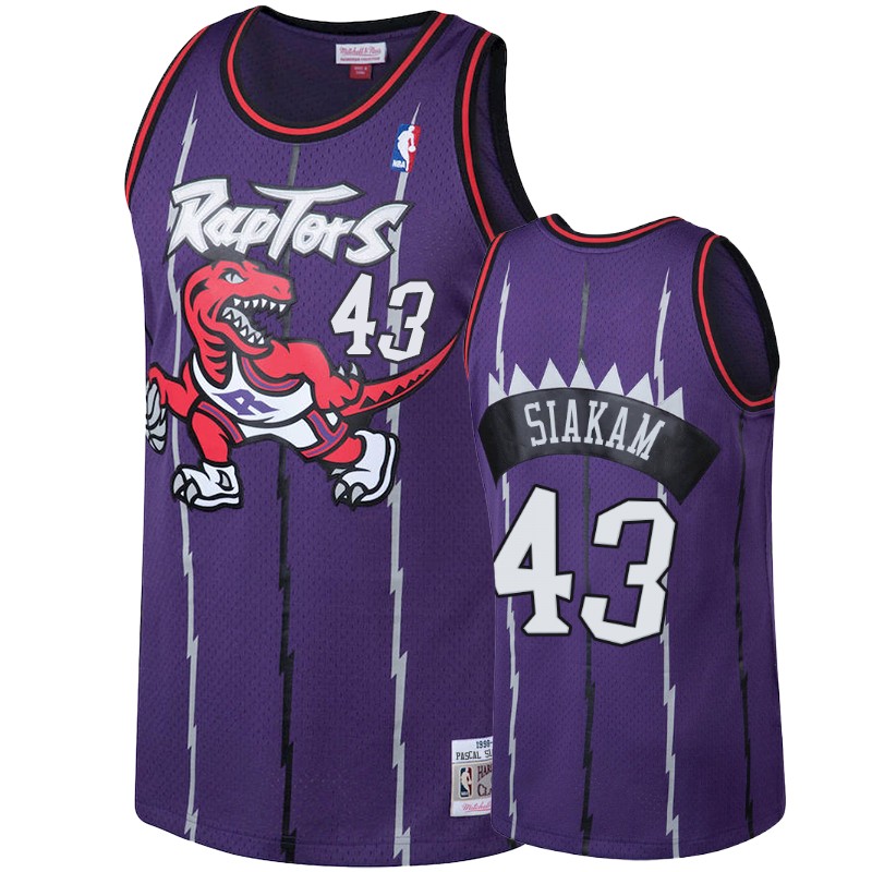 Toronto Raptors #43 Pascal Siakam Purple 1998-99 Hardwood Classics Jersey