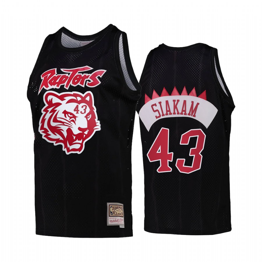 Toronto Raptors 2022 Lunar New Year of Tiger Pascal Siakam Jersey Black Classic