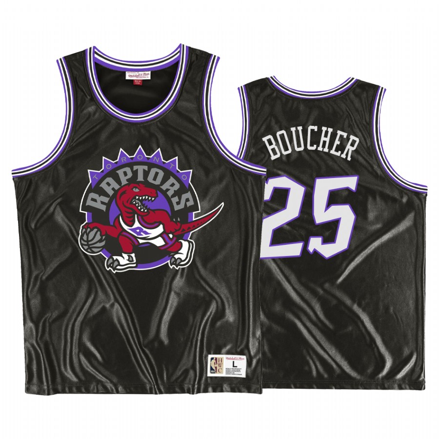 Toronto Raptors Chris Boucher #25 Black Dazzle Jersey