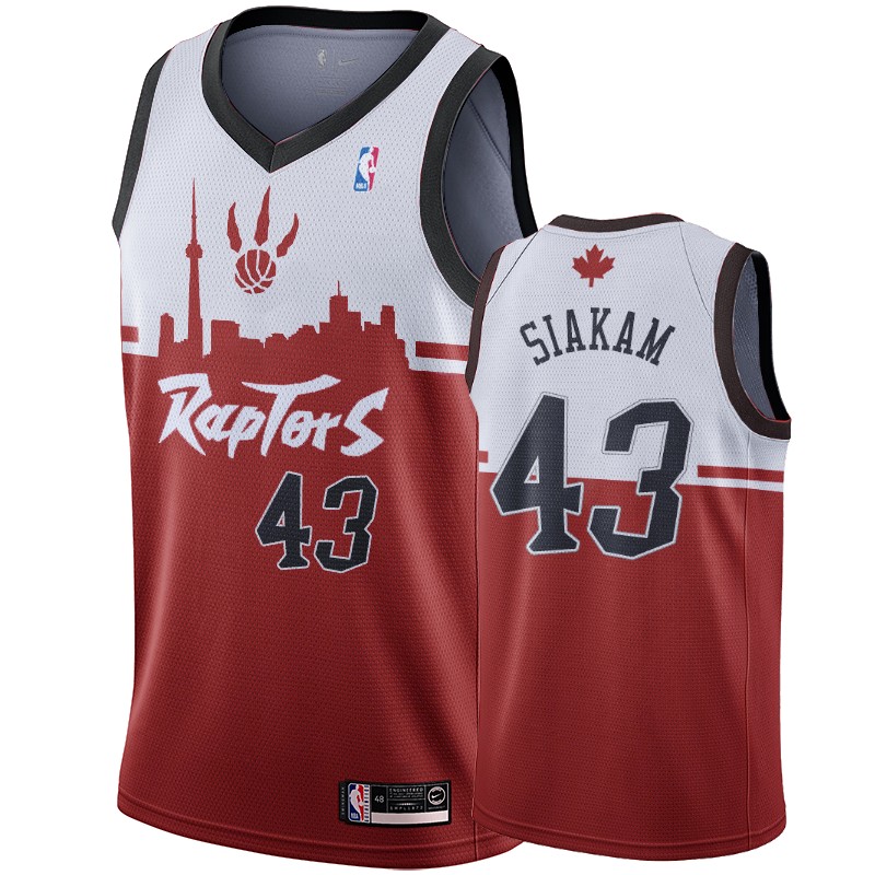 Toronto Raptors Pascal Siakam #43 Hometown Collection Red White Jersey