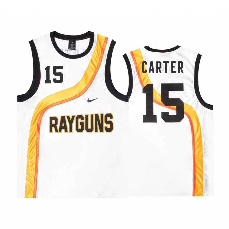 Toronto Raptors Vince Carter #15 White Roswell Rayguns Jersey