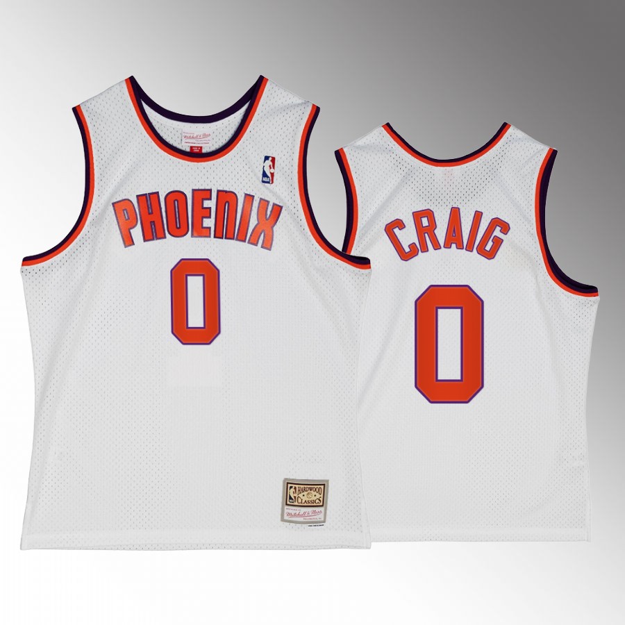 Torrey Craig #0 Phoenix Suns Alternate White Hardwood Classics Jersey