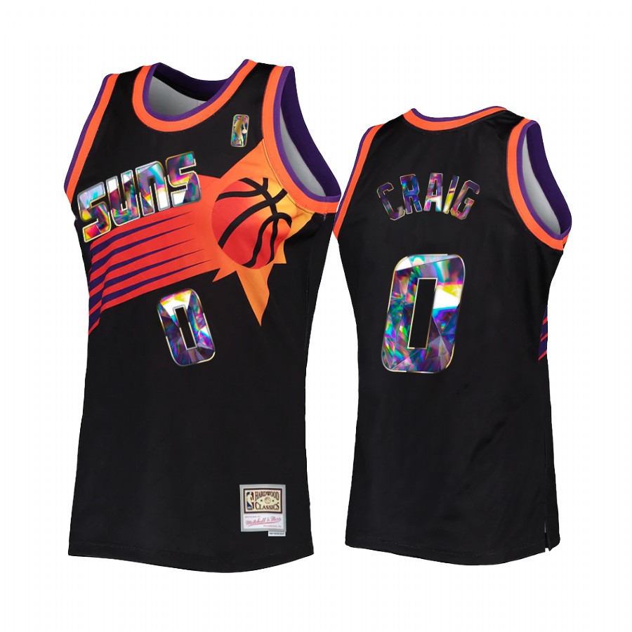 Torrey Craig #0 Phoenix Suns NBA 75th Anniversary Diamond Jersey Black