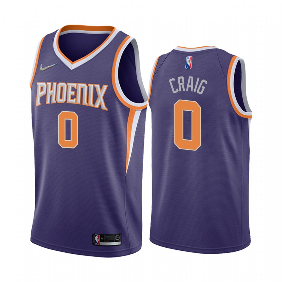 Torrey Craig 2022 Phoenix Suns Purple #0 Icon Edition Jersey Diamond Badge