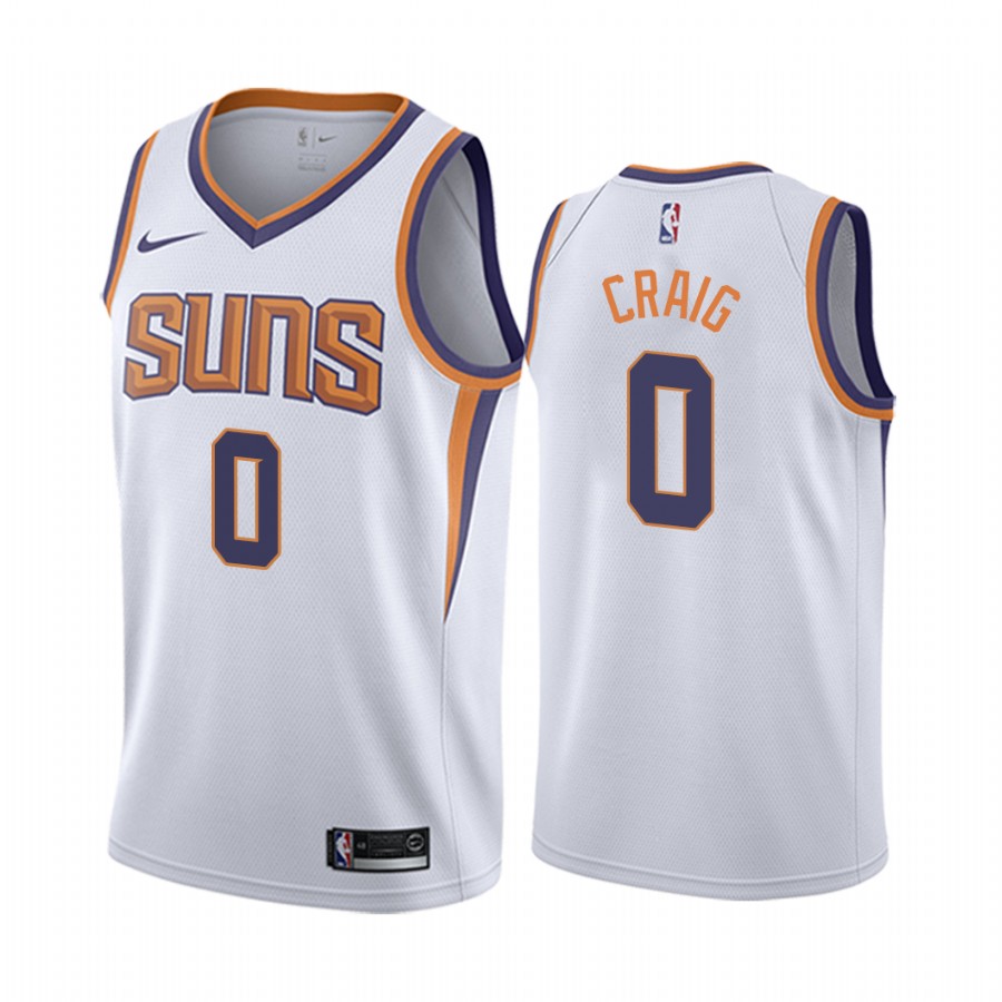 Torrey Craig Phoenix Suns White #0 Association Edition Jersey 2022 Trade