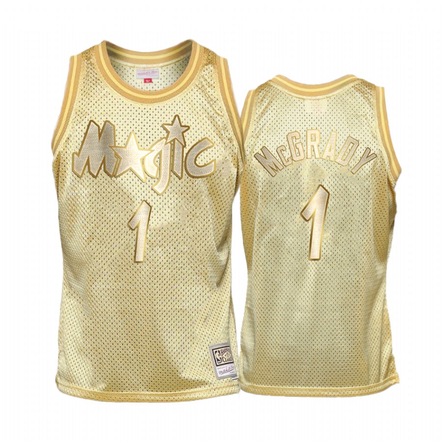 Tracy McGrady #1 Orlando Magic Golden Midas SM Jersey