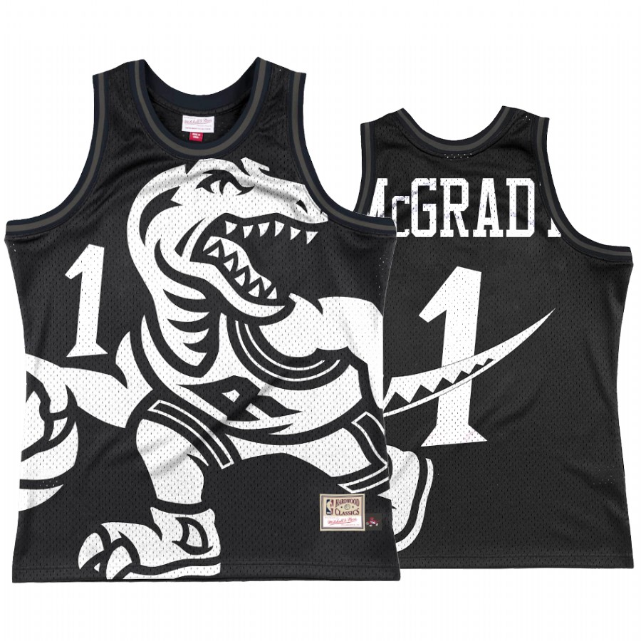Tracy McGrady #1 Toronto Raptors Big Face 3.0 Jersey Black