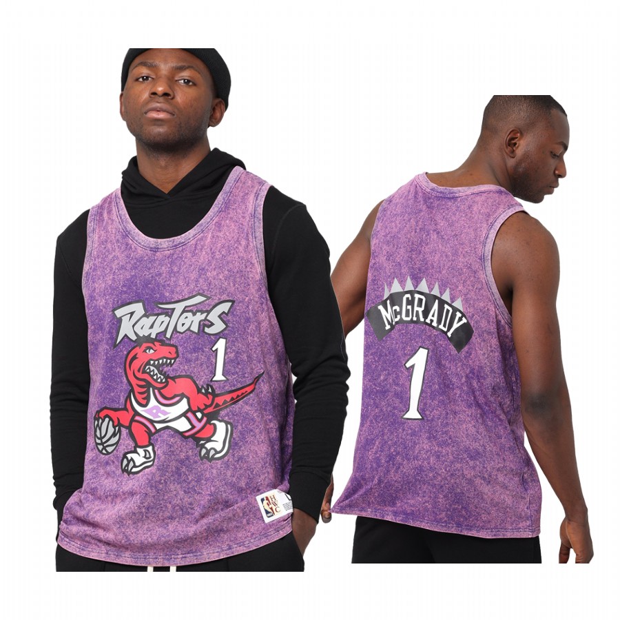 Tracy McGrady #1 Toronto Raptors Quintessential Jersey Purple