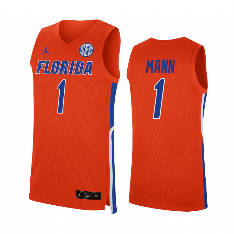 Tre Mann Florida Gators Orange Jersey College  NBA Alumni