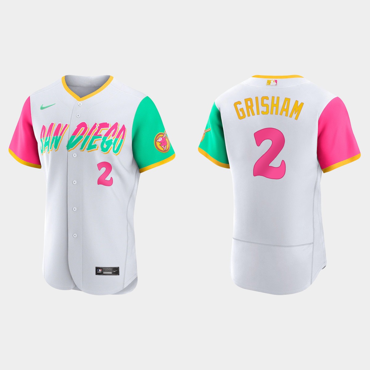 Trent Grisham San Diego Padres 2022 City Connect Jersey - White