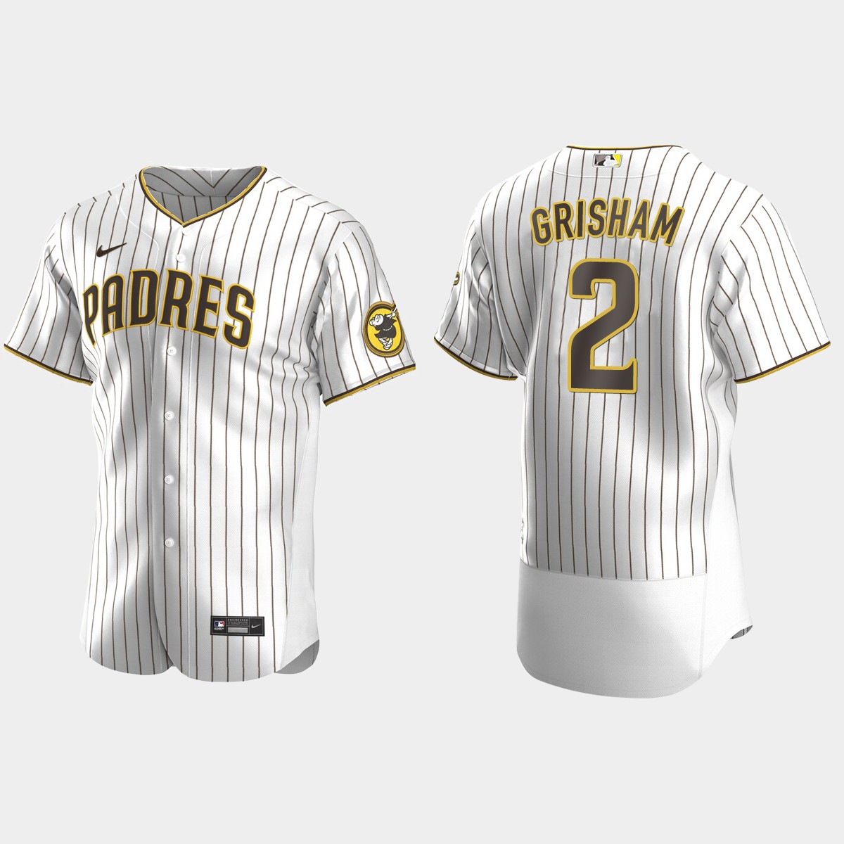 Trent Grisham San Diego Padres Alternate Jersey - White Brown