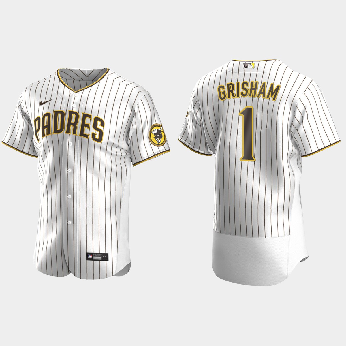 Trent Grisham San Diego Padres Alternate Jersey - White Brown